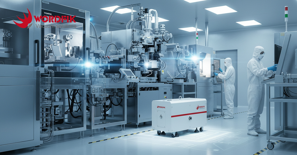 مضخة فراغ المسمار لإنتاج الرقائق