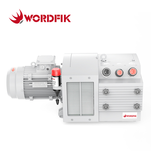 اثنان من اتصال الشفط WordFik PVDT60 الفراغ الدوار الخالي من الزيت والضغط المضخة مجتمعة 60 مترًا/ساعة 72 م/ساعة