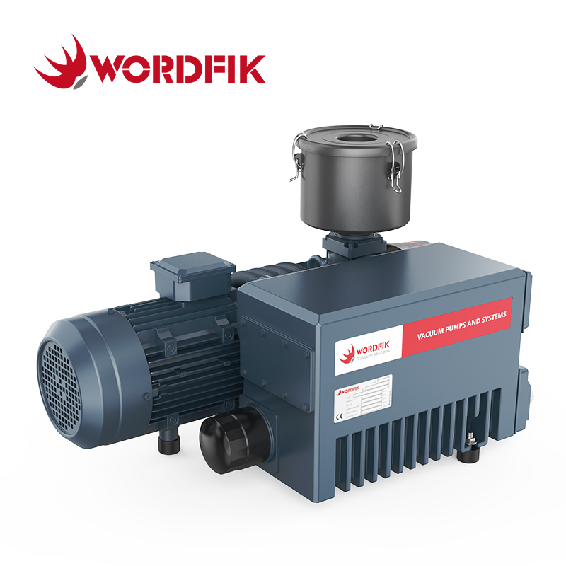 حار بيع 100m³ / h 120m³ / h PVX100 مضخة فراغ دوارة دوارة مشحمة بالزيت