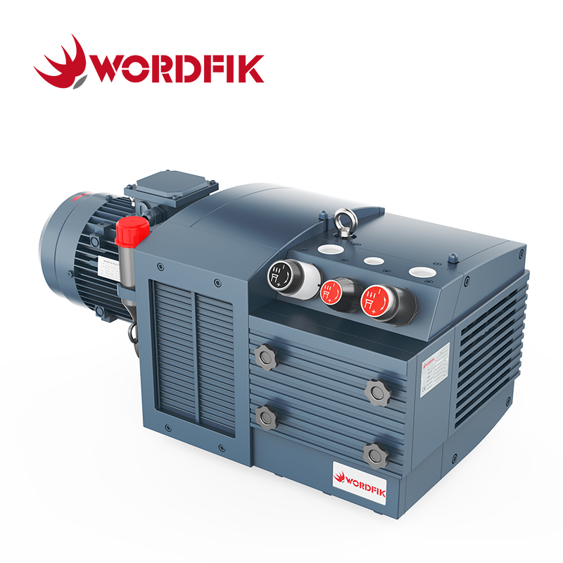 80m³ / h 96m³ / h ± 50kPa Wordfik مضخة دوارة دوارة جافة ذات ضغط فراغي PVDT80