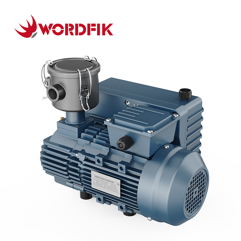 0.5mbar 24-28m³ / h مضخة فراغ دوارة دوارة مشحمة بالزيت PVX25