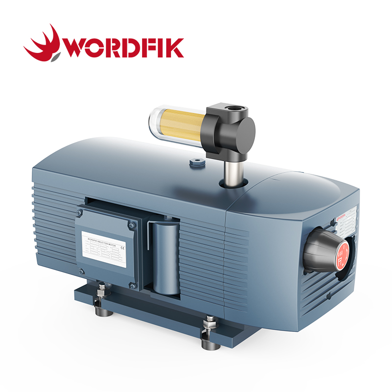 Wordfik VD16 16m³/h 19.2m³/h 150mbar مضخة فراغ دوارة دوارة خالية من الزيت