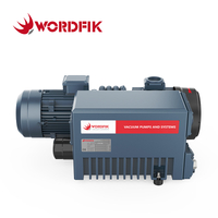 حار بيع 100m³ / h 120m³ / h PVX100 مضخة فراغ دوارة دوارة مشحمة بالزيت