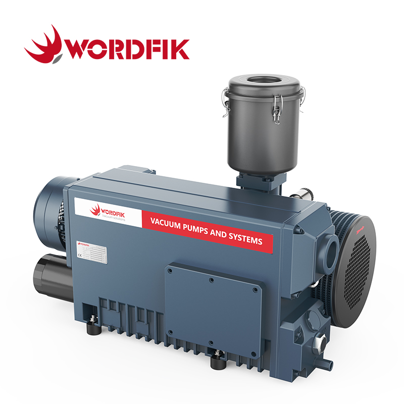 مضخة فراغ دوارة دوارة مختومة بالزيت PVX250 250m³ / h 300m³ / h 0.5mbar