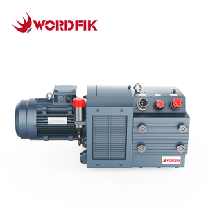 اثنين من وصلات الشفط Wordfik PVDT60 مضخة دوارة دوارة خالية من الزيت ومضخة مجمعة للضغط 60 م³ / ساعة 72 م³ / ساعة