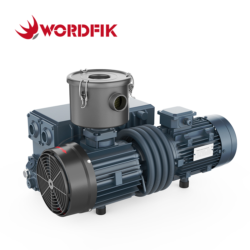 حار بيع 100m³ / h 120m³ / h PVX100 مضخة فراغ دوارة دوارة مشحمة بالزيت